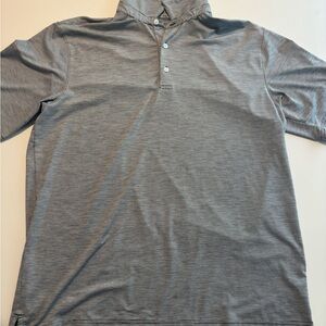 Men's Walter Hagan Subtle-Stripe Polo Shirt